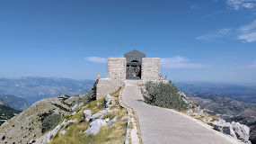 Njegoš's mausoleum in Lovcen