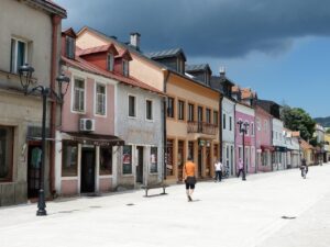 montenegro, balkan, cetinje, capital city, historical, historic center, house front, lantern, row of houses, thunderstorm, montenegro, cetinje, cetinje, cetinje, cetinje, cetinje